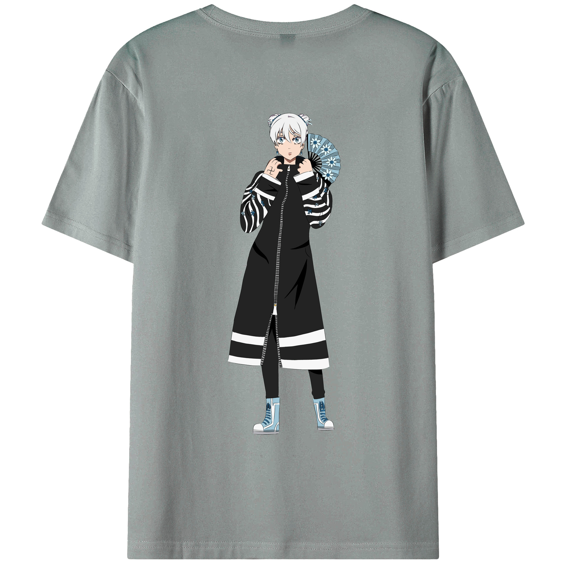（画像用） 東京リベンジャーズ Tokyo Revengers 綿100％ メンズ半袖Tシャツ（バックプリント） 通気性